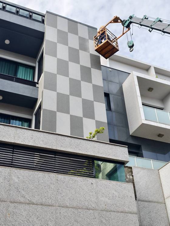 安平區 固定籠 外牆磁磚施工