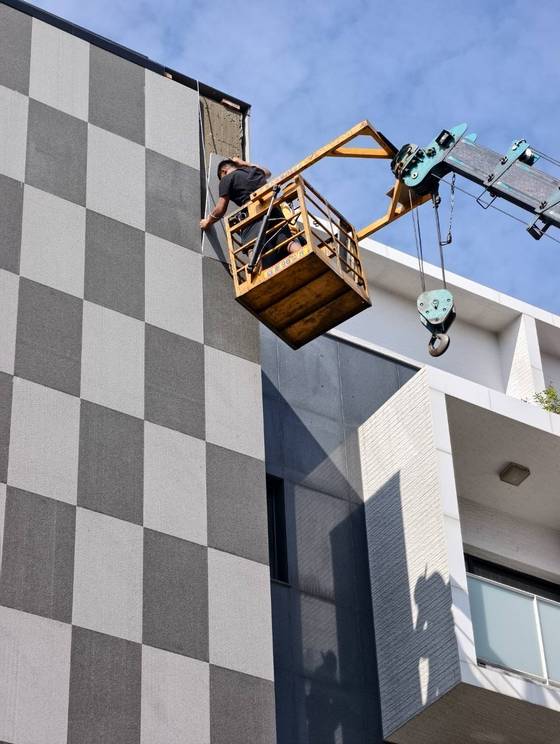 安平區 固定籠 外牆磁磚施工