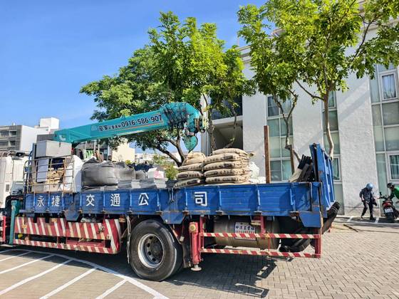 安平區鎮海國小 運輸吊掛工程