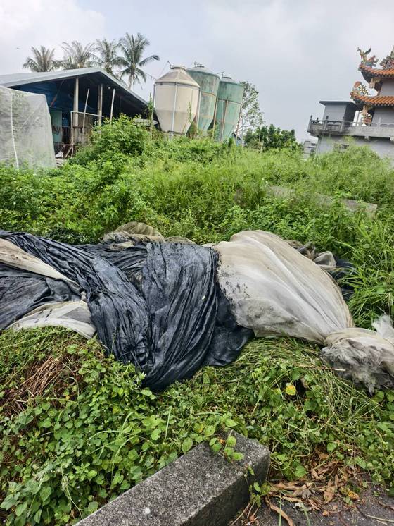 安定區吊掛廢網子工程