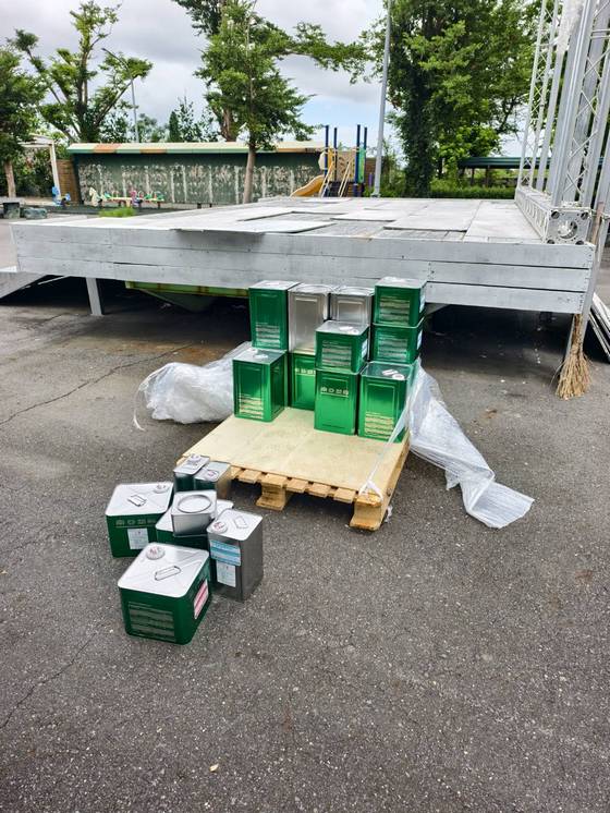 將軍區大型吊籠作業吊掛防水材料