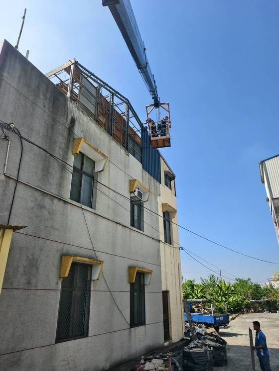 白河區 固定籠 屋頂換新工程