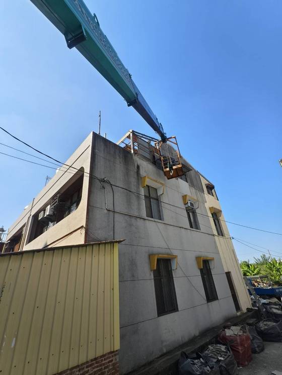 白河區 固定籠 屋頂換新工程