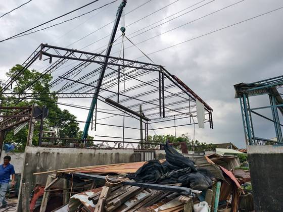 白河區鐵架 降低工程