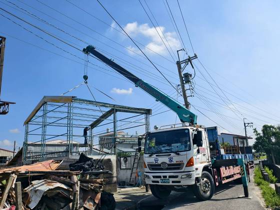 白河區鐵架 降低工程